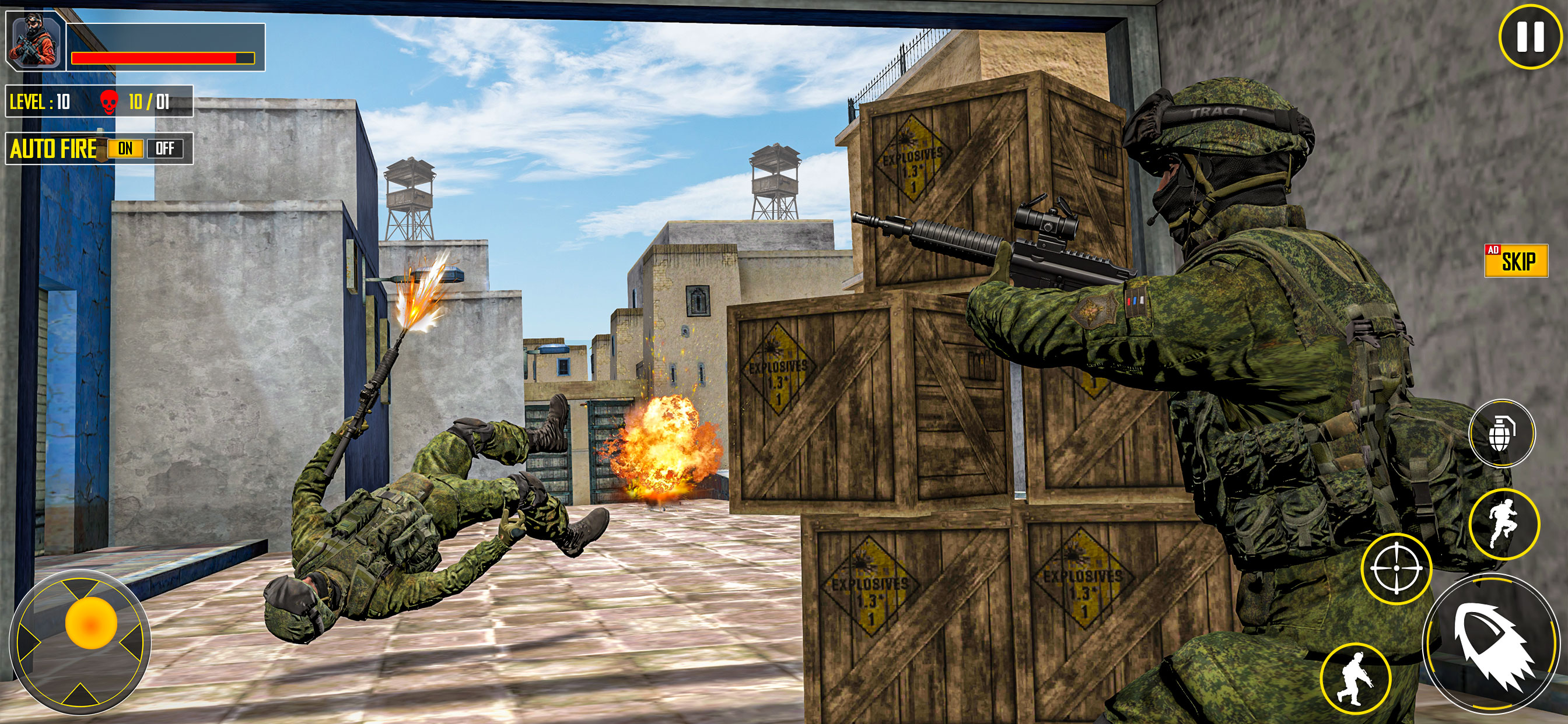 Desert Mission Gun Fight 3D screenshot 4