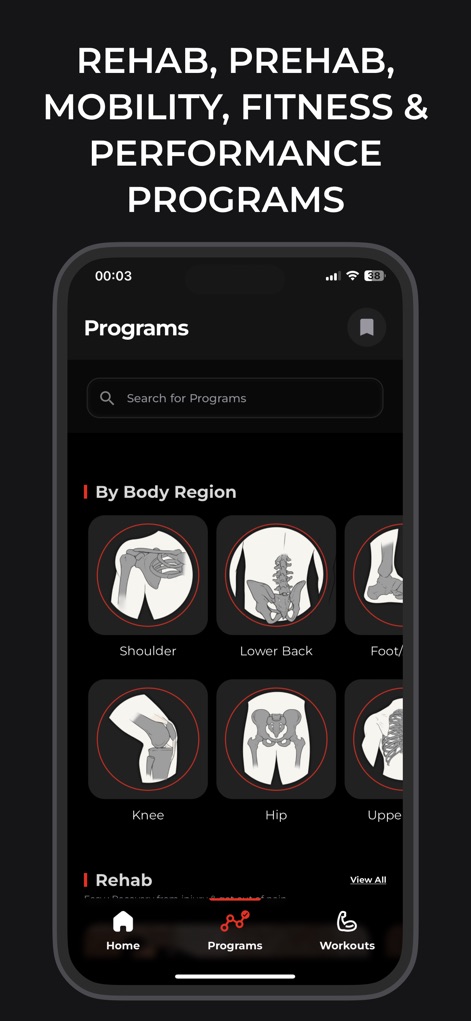 Prehab: Physical Therapy, Pain - Health & Fitness App | MWM