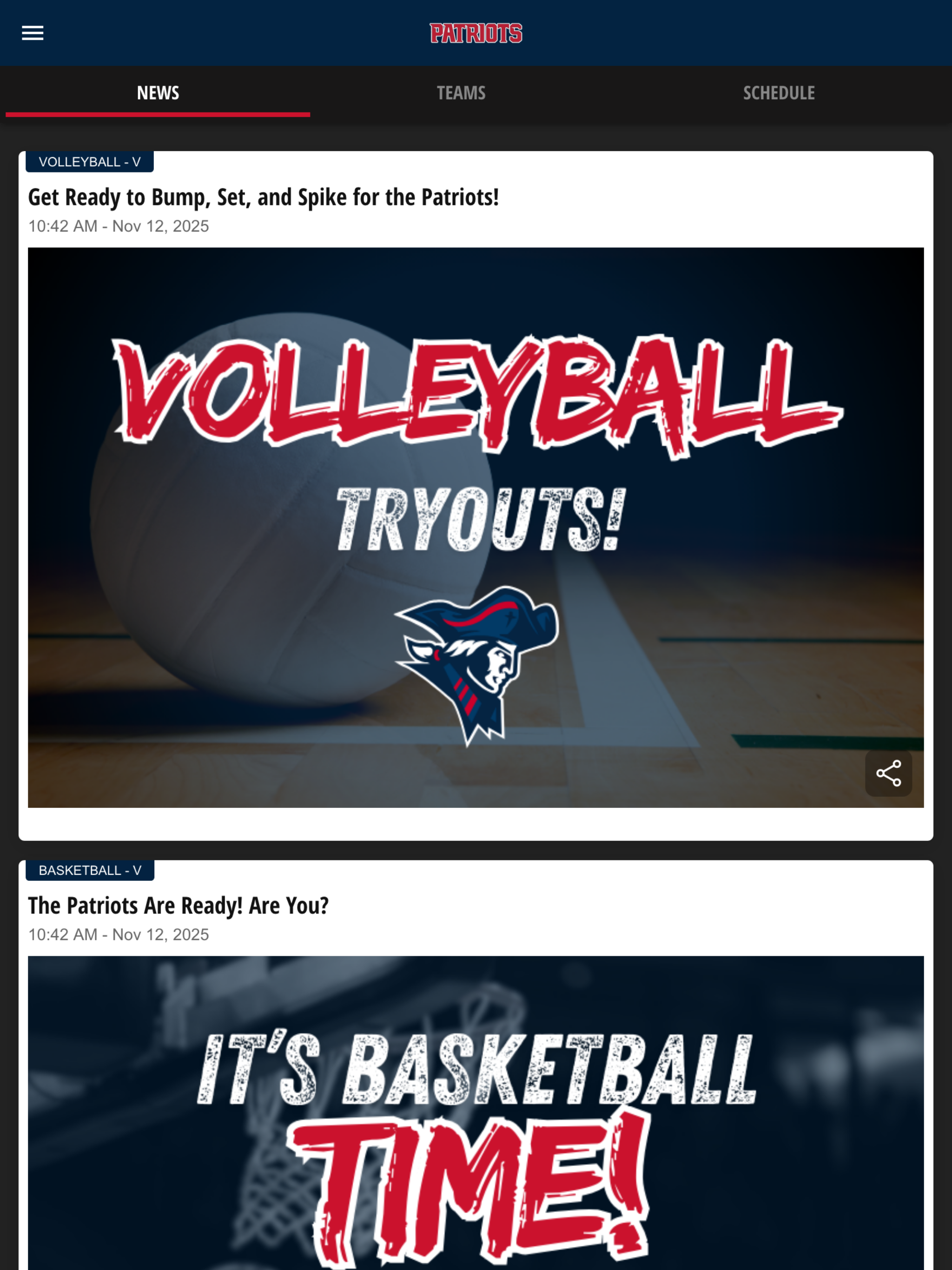 Providence Academy Athletics screenshot 9