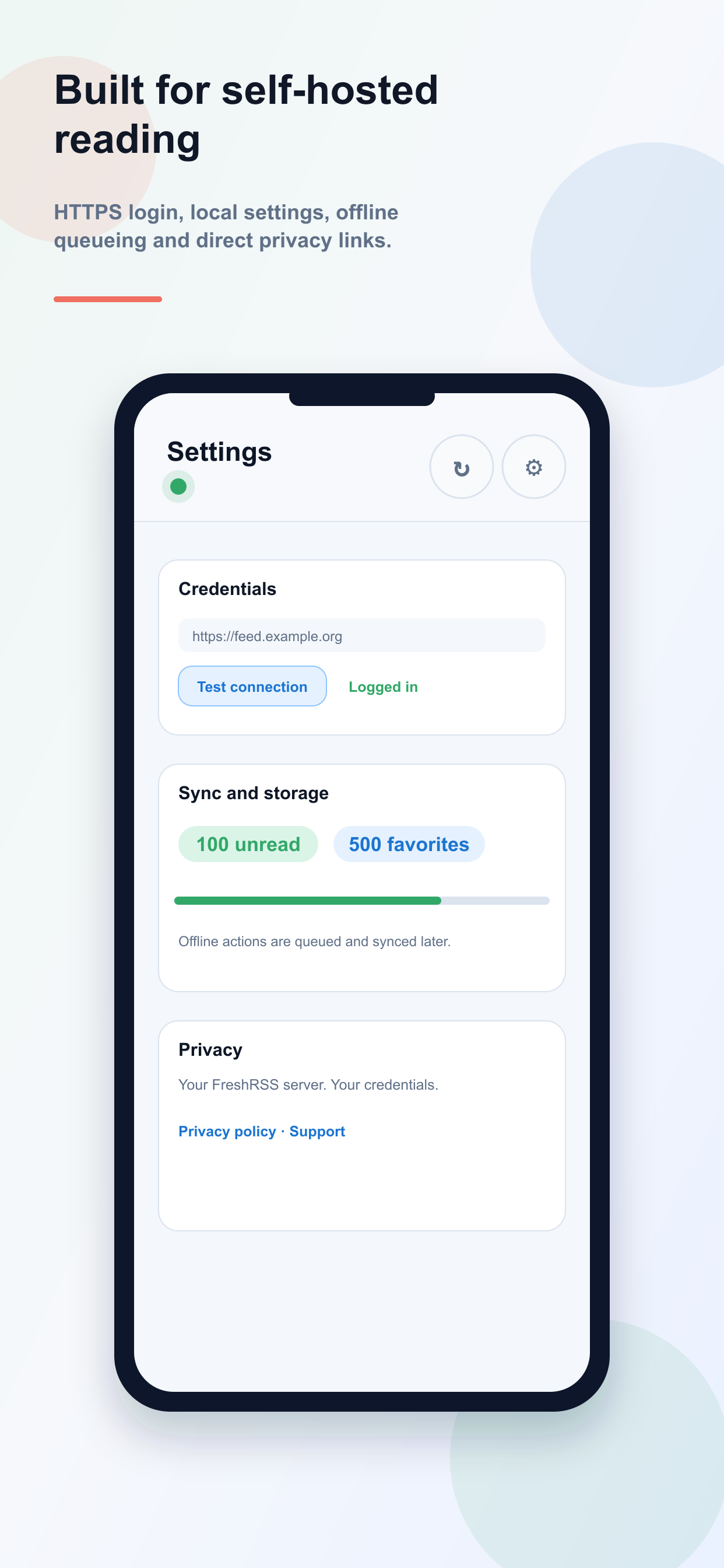 FreshRSS Reader screenshot 4