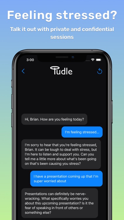 Tudle - AI Therapy