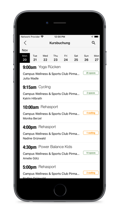 Campus Clubs Screenshot