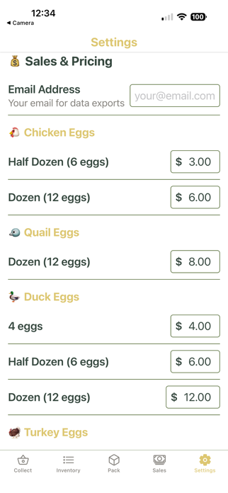 Egg Inventory Screenshot 4 of 7