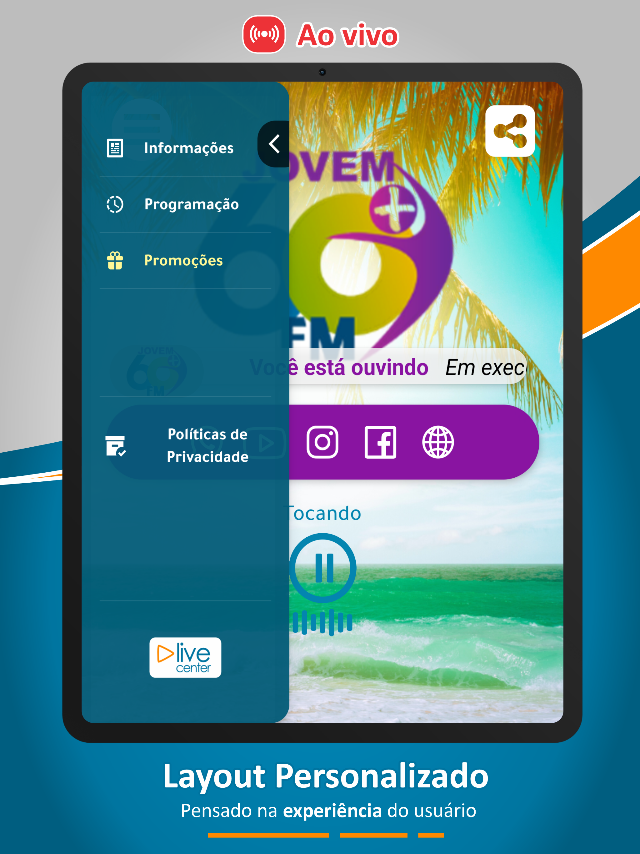 Jovem 60+ FM screenshot 6