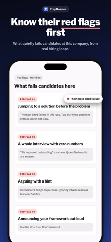 PrepDossier: Interview Prep Screenshot 3 of 6