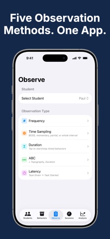 Behavior Observer Screenshot 3 of 10