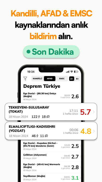 Screenshot #1 pour Deprem Türkiye