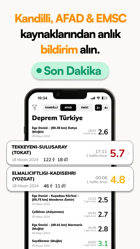 Deprem Türkiye screenshot 1 of 5