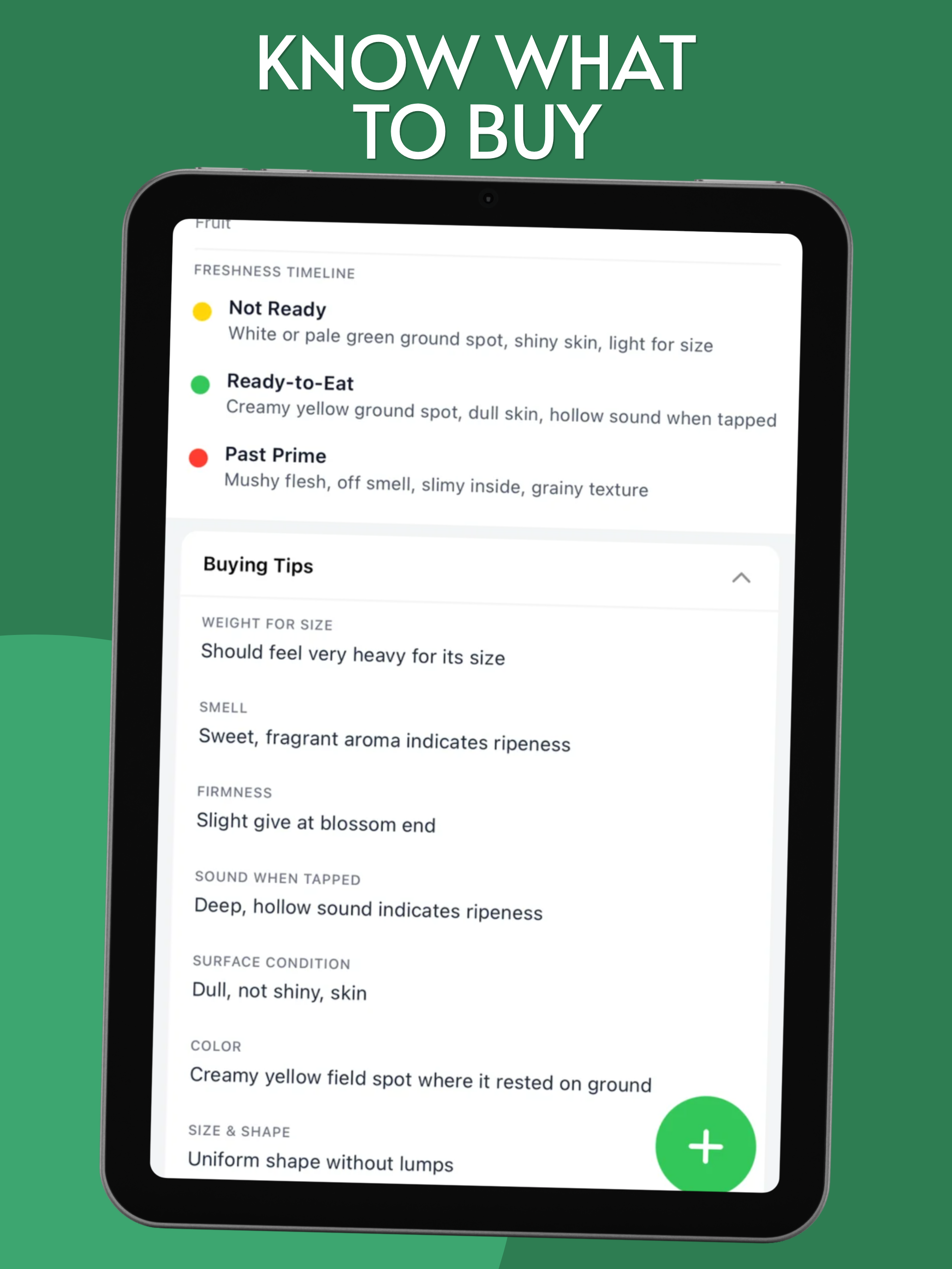 ProduceHero: Ripeness Tracker