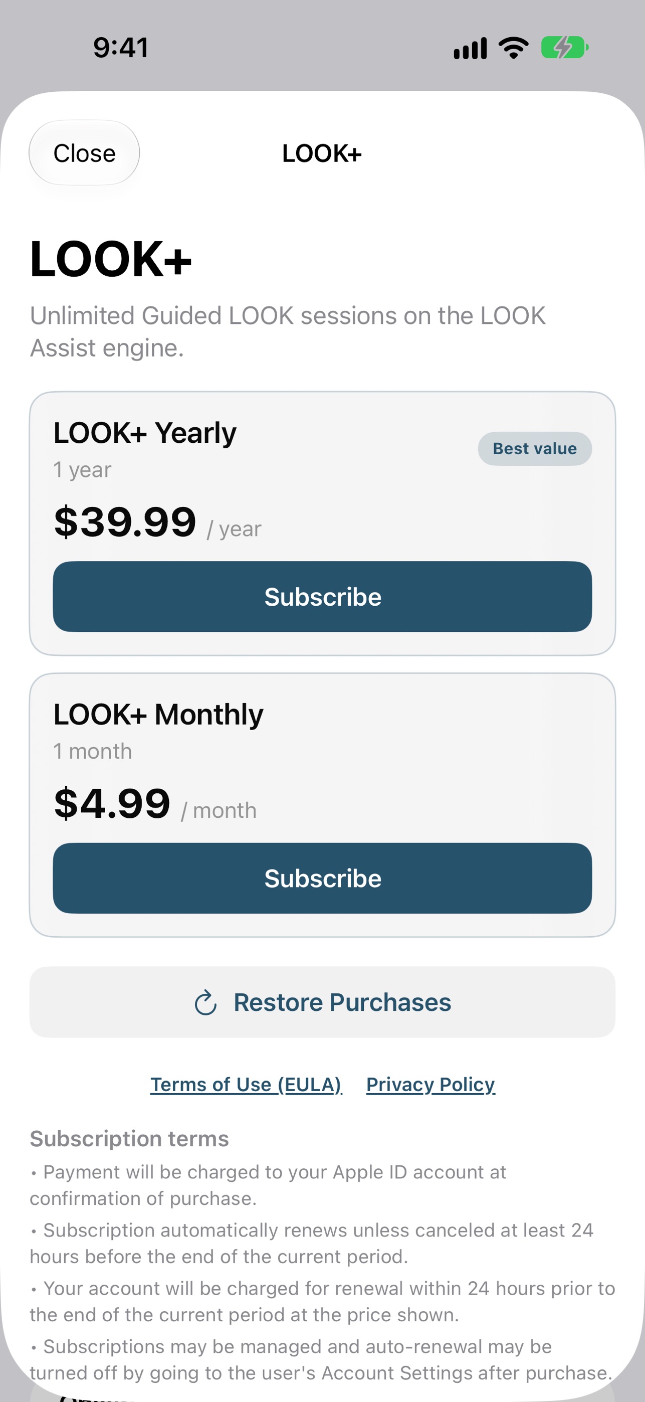 Screenshot 3 of Look Assist