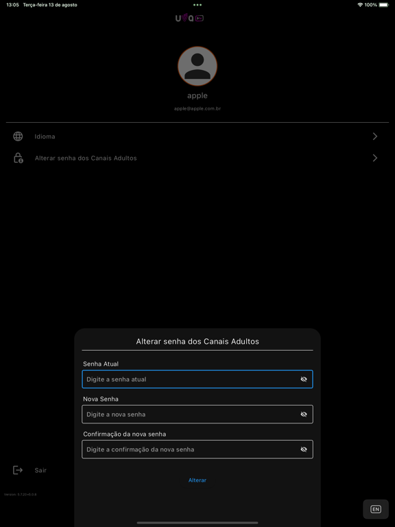 Uva Tv iPad screenshot