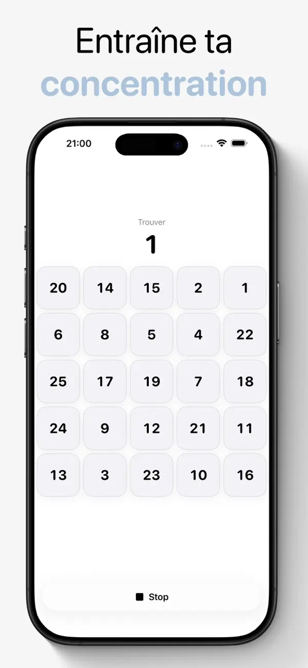 Screenshot #3 pour Where is — Tables de Schulte