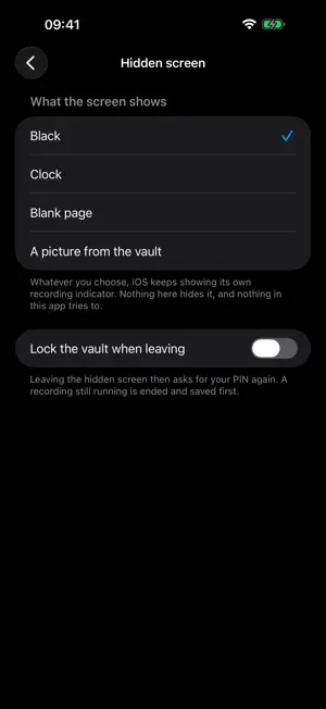 Vaultora – Vault & Camera screenshot 3