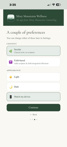 Misty Mountains Wellness Screenshot 1 of 5