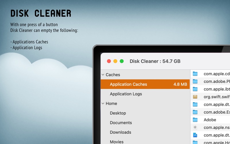 Screenshot #1 pour Disk Cleaner