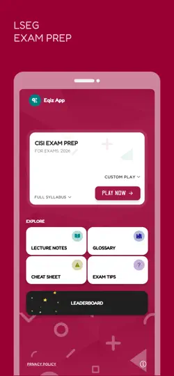 CISI Securities Prep: With AI iPhone Screenshot 1