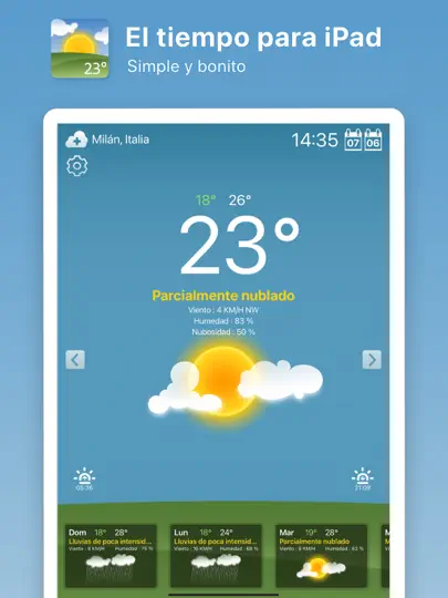 Captura de pantalla de El Tiempo Para IPad! en iPhone 1