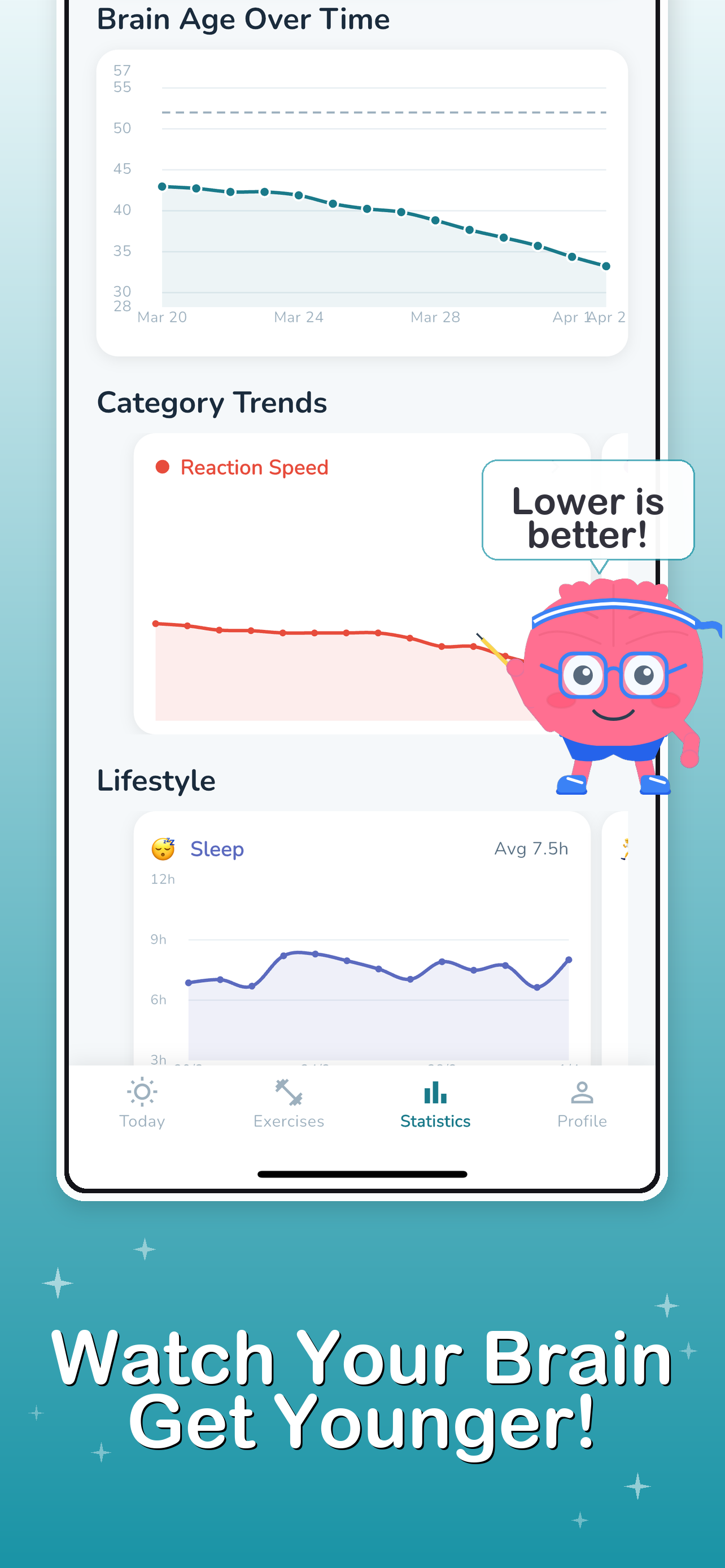 BrainJog: Daily Brain Trainer screenshot 5