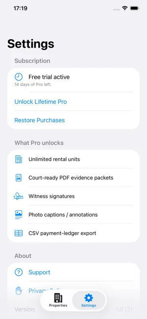 TenantEvidence: Rent Tracker screenshot 4