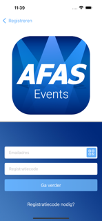 AFAS Events screenshot 2
