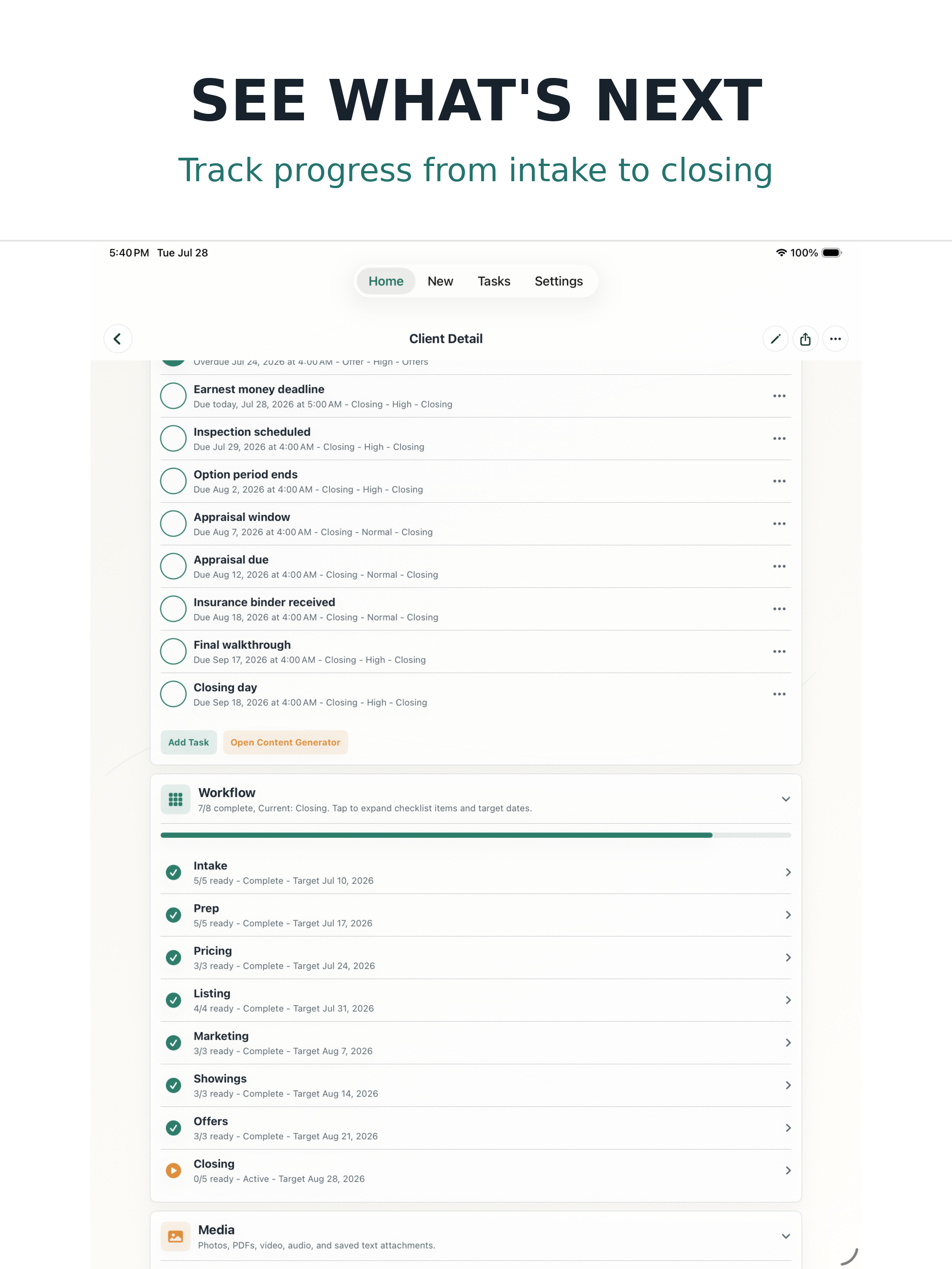 TeamClozr: Real Estate CRM screenshot 15