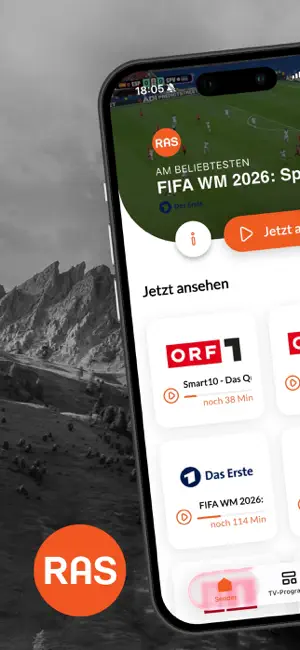 Live TV der RAS • Südtirol screenshot 1