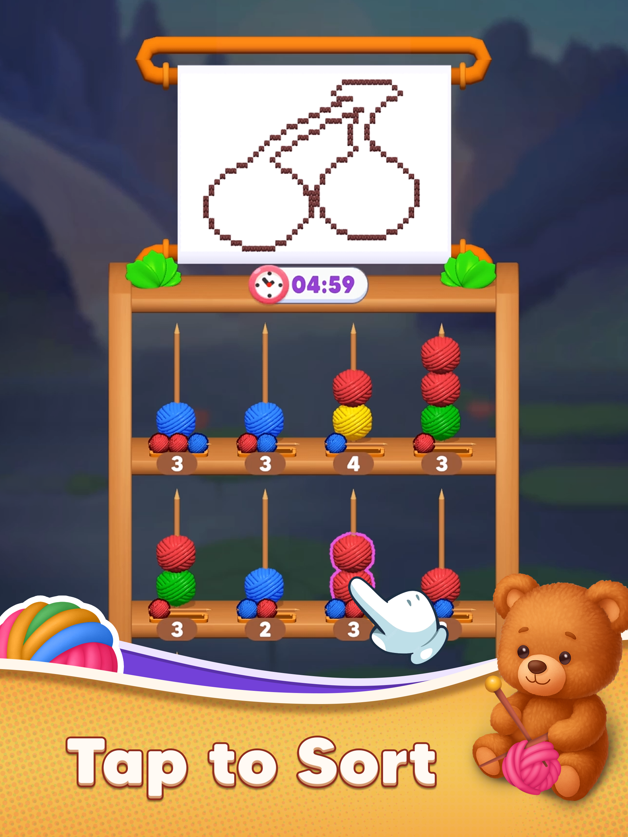Threads Sort 3D screenshot 6