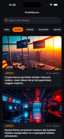 PushNieuws iPhone screenshot