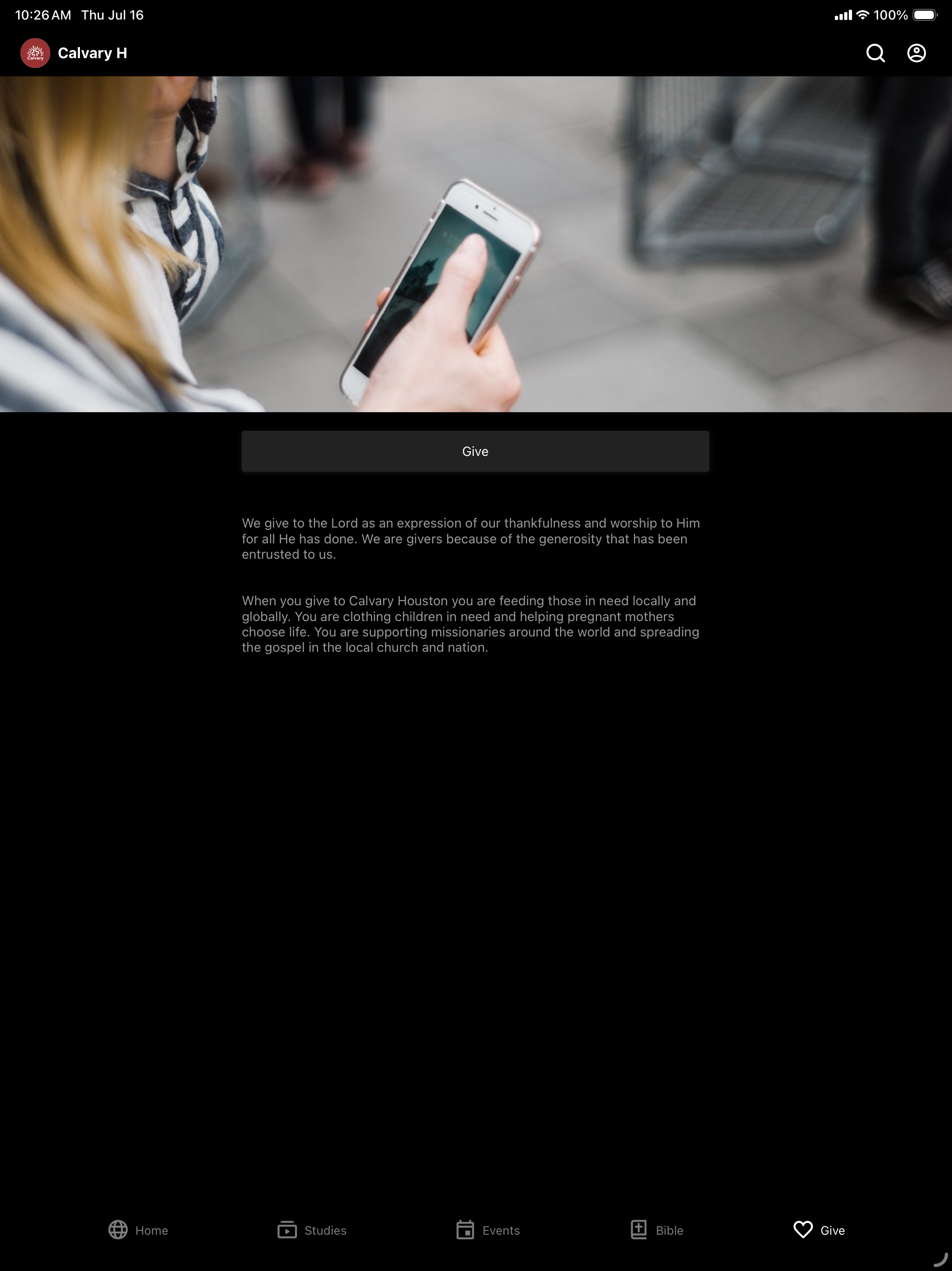Calvary Houston screenshot 8