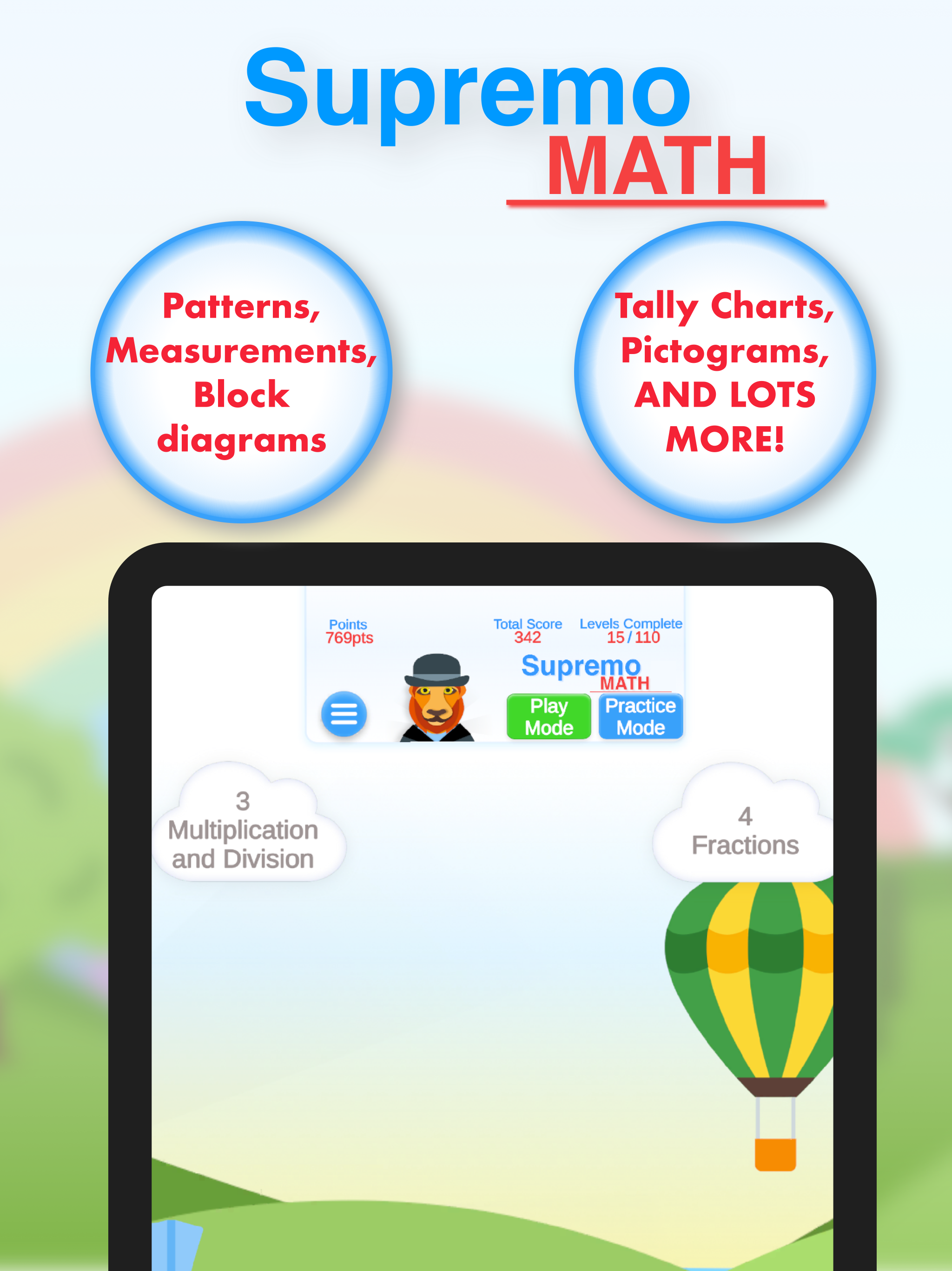 Supremo Math: Games for Kids screenshot 13
