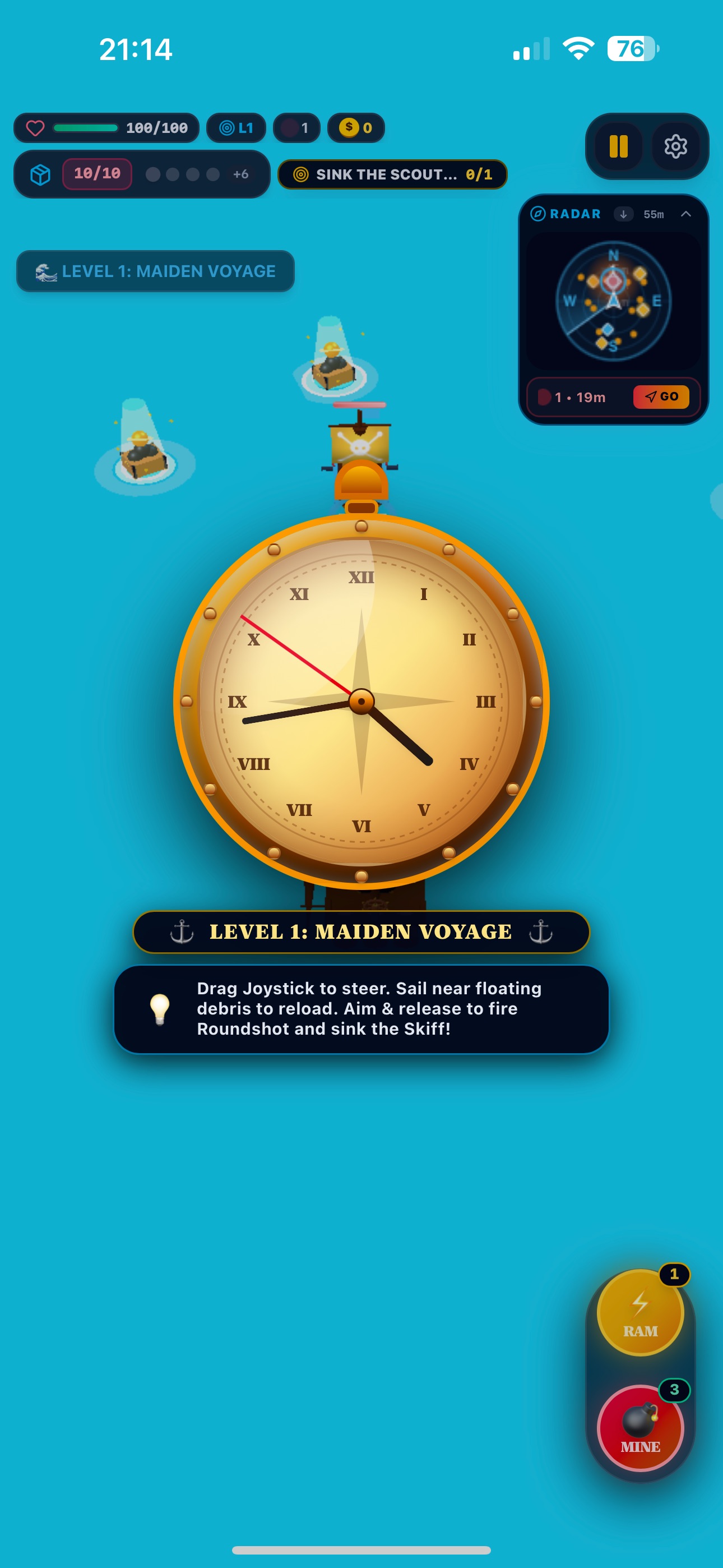 Screenshot 3 of Ship Sink Bay: Naval Battles