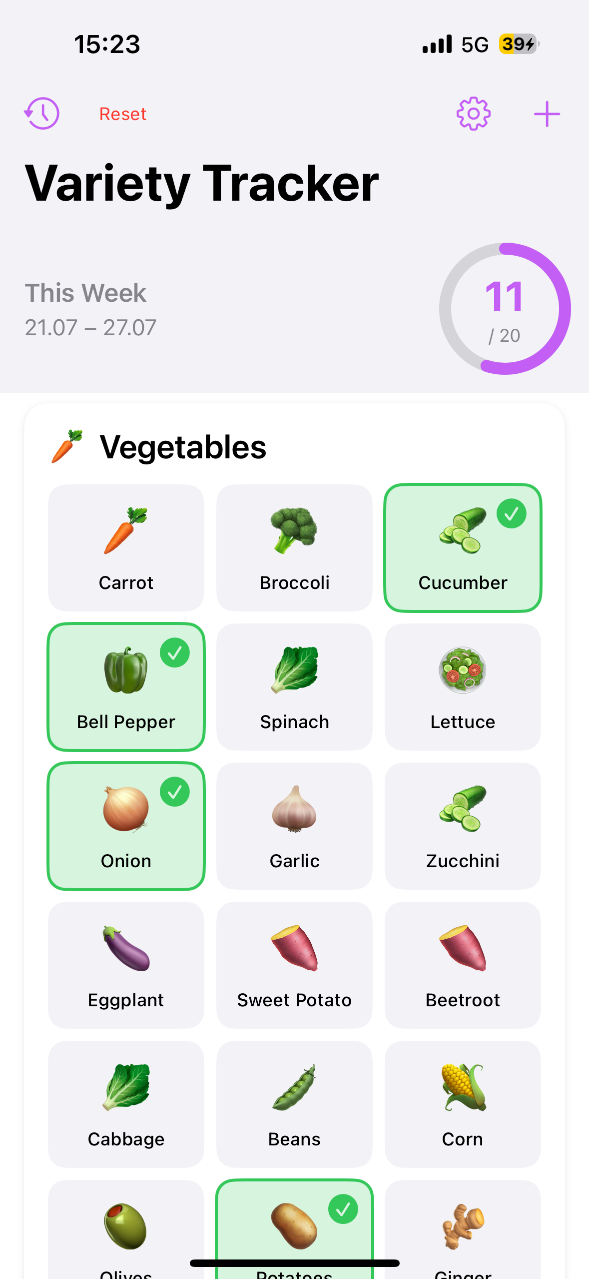 VarietyTracker screenshot 5