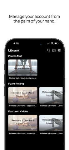 Perfect Form Pilates iPhone screenshot
