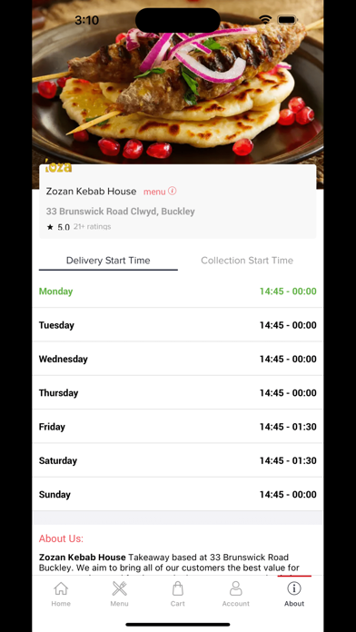 Zozan Kebab House Screenshot