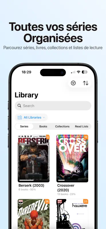 Komic - Comic/Manga Reader screenshot 2 of 4