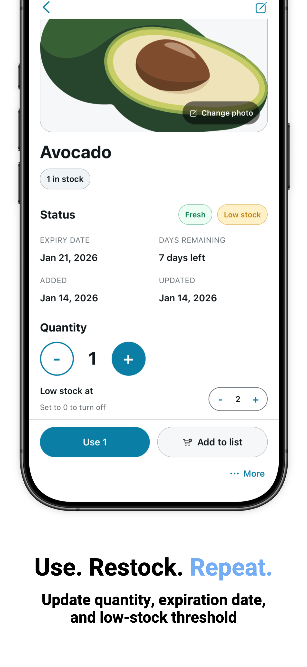 Pantra: Pantry Inventory