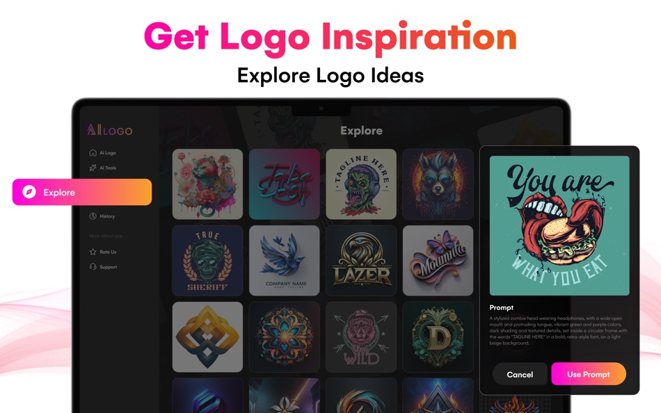 #5. AI Logo Generator, Logo Maker. (macOS) 由: Conteza LLC