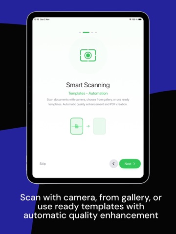 PDF Scanner - Document & OCR iPad screenshot