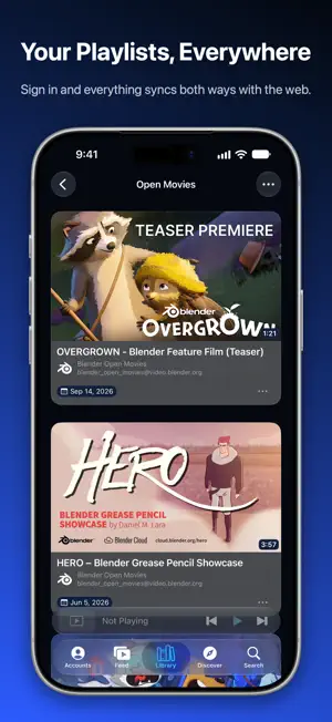 QueueTube: PeerTube Client screenshot 3