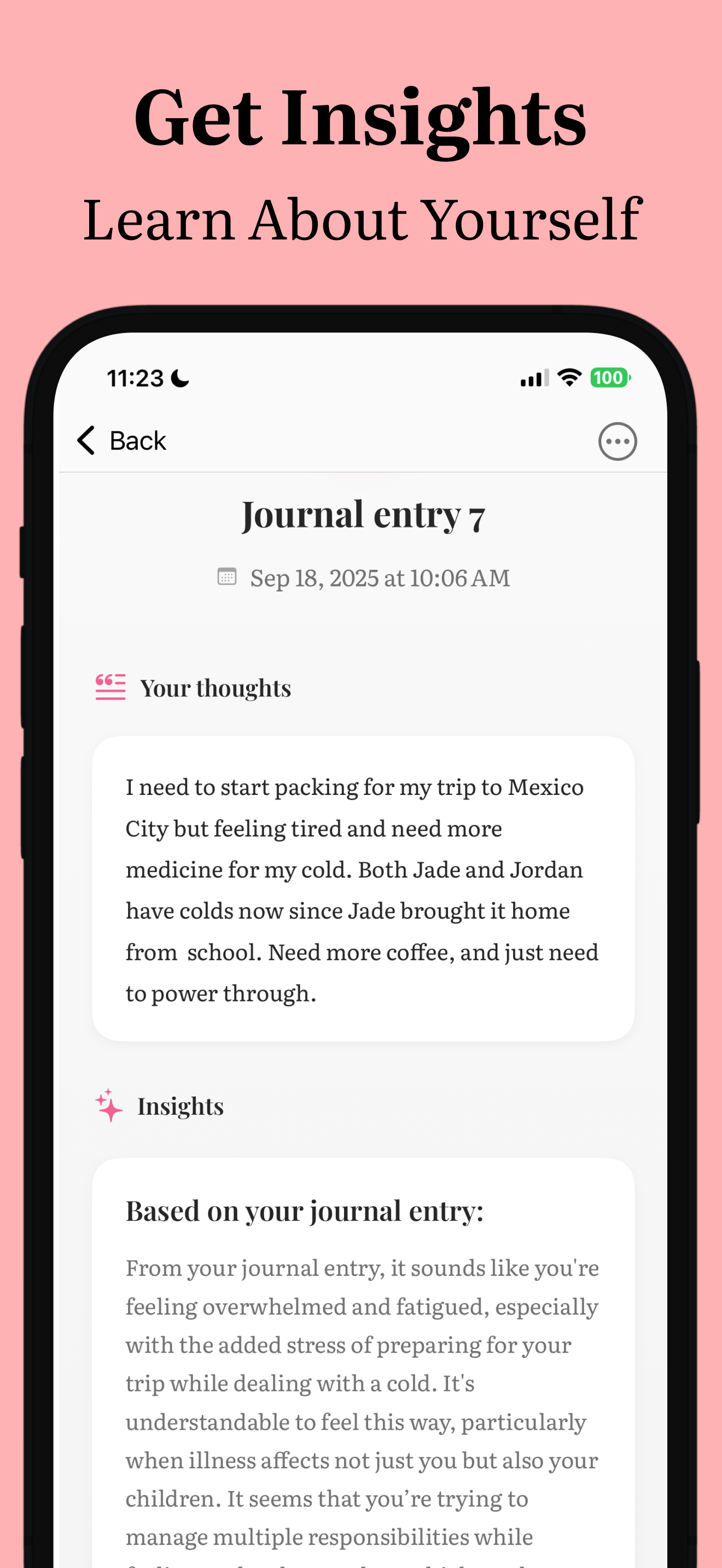 MamaSaysSo: AI Journal for Mom