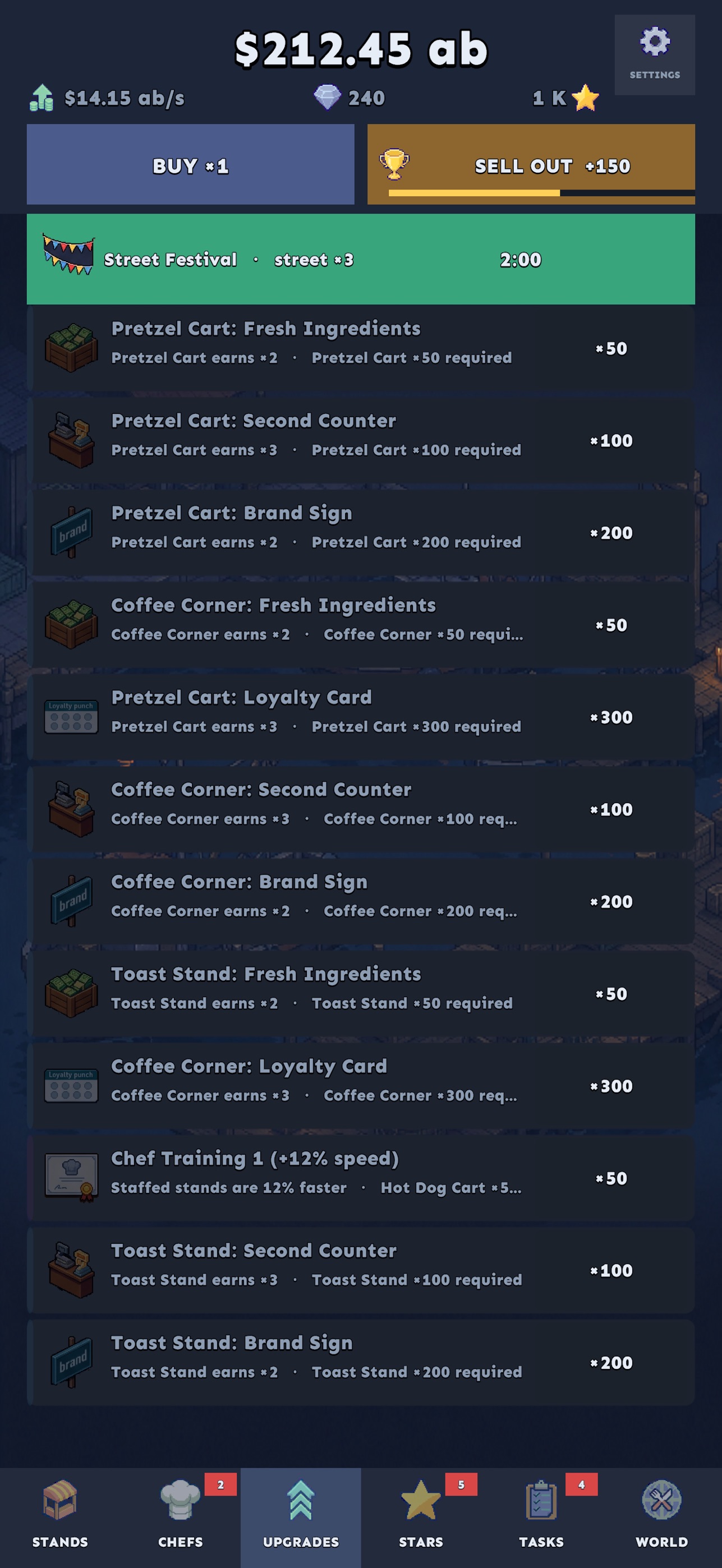 Screenshot 6 of Bistro Hustle: Idle Chef