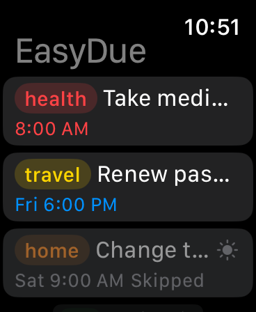 EasyDue: Reminders screenshot 10