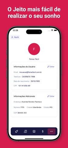 Férias Fácil iPhone screenshot