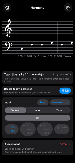 Harmony & Counterpoint Screenshot 3 of 3