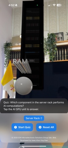 EGK AI-DataCenter AR screenshot