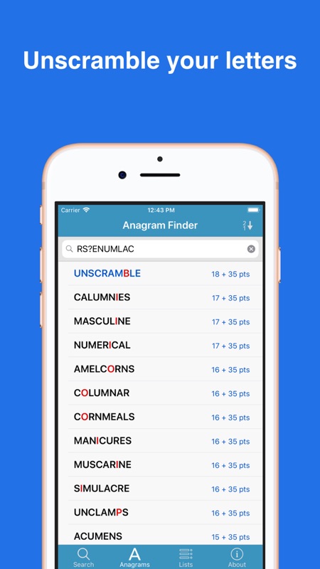 Word Lookup Pro screenshot 1