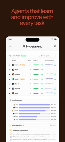 Hyperagent - AI Agents Screenshot 3 of 5