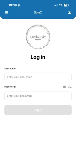 SoleX Orthonix screenshot 1