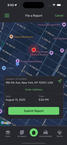 Black Car Fund app screenshot 2