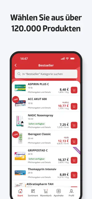 iA.de – E-Rezept & Apotheke iPhone screenshot 6